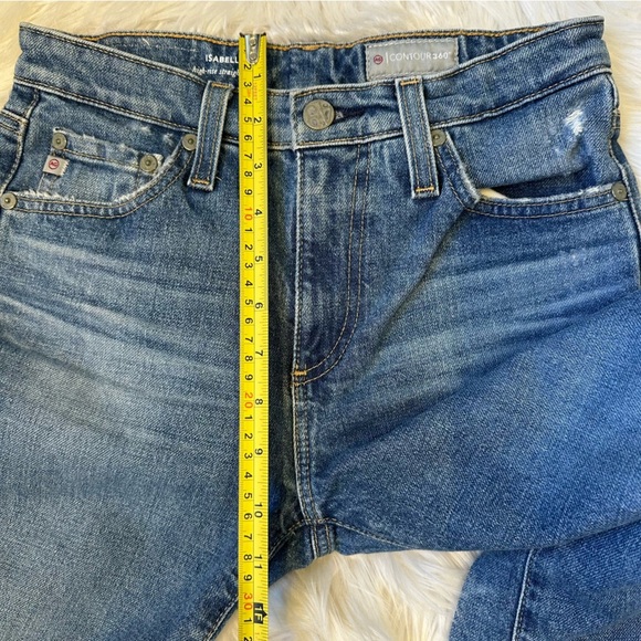 AG Isabelle High Rise Straight Crop Jeans - Picture 11 of 13